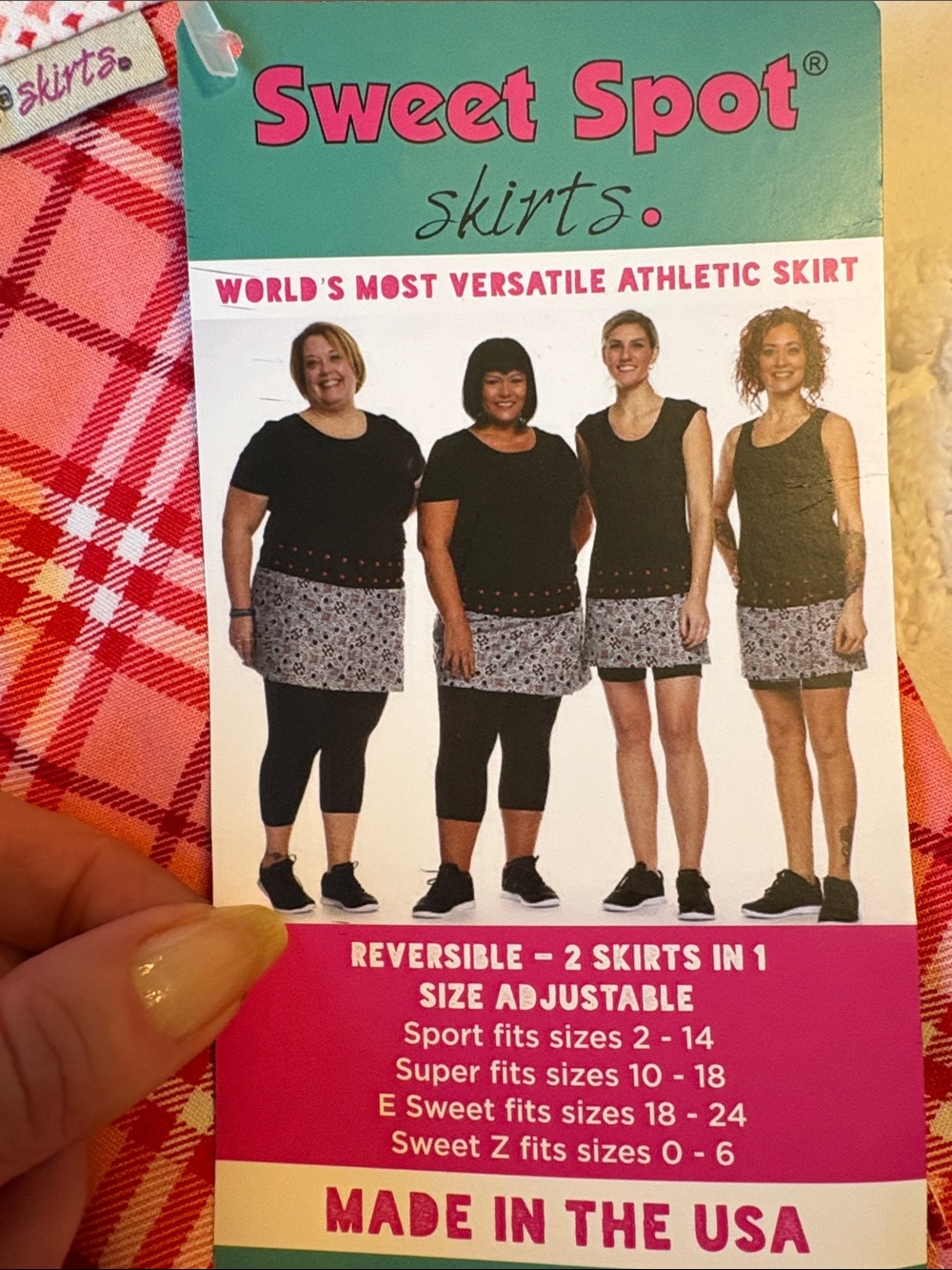 Reversible Athletic Skort